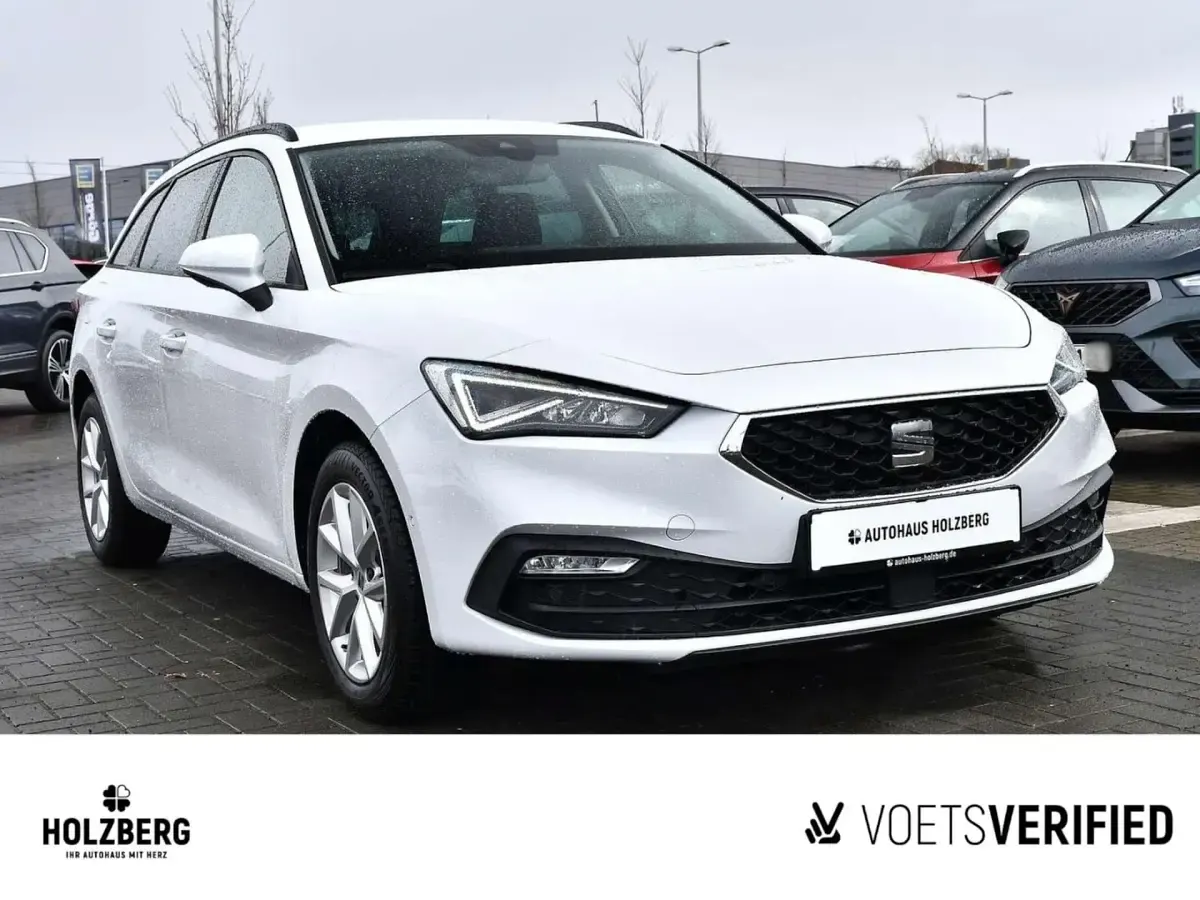 Gebraucht Seat Leon ST Style 150 PS (110 kW) 2021 Weiß Kombi