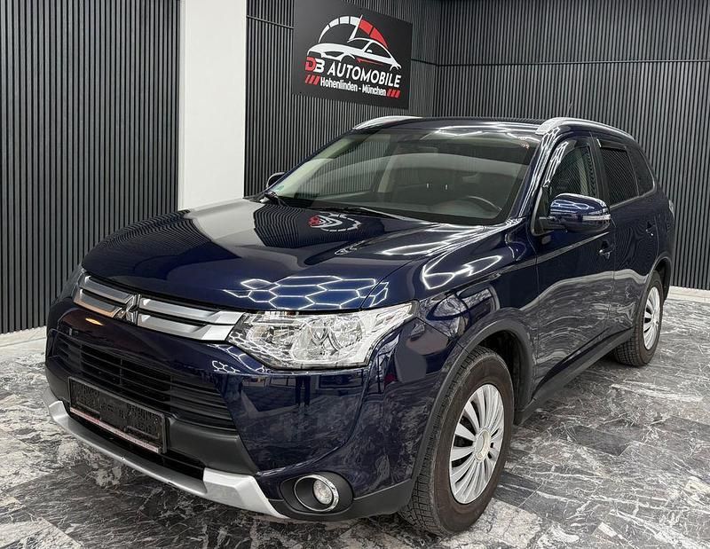 Gebraucht Mitsubishi Outlander Plus 150 PS (110 kW) 2014 Blau SUV