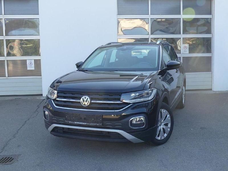 Deep black perleffekt Gebraucht 2019 VW T-Cross Style SUV | 16.590 € - Bild 1/4