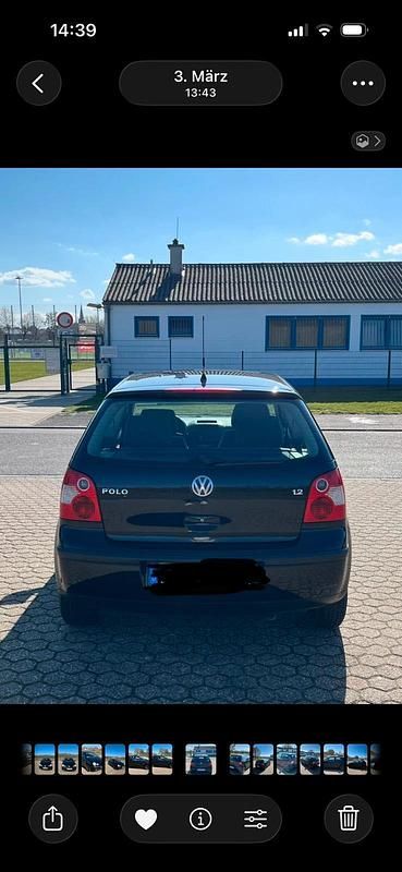 Gebraucht VW Polo Trendline 64 PS (47 kW) 2002 Schwarz Kleinwagen