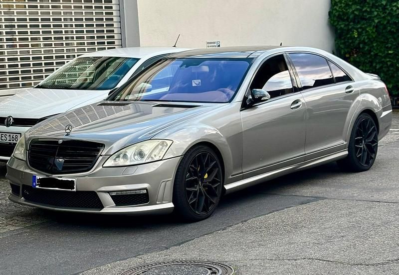 Beige Gebraucht 2007 Mercedes S500L Limousine | 13.490 € - Bild 1/4