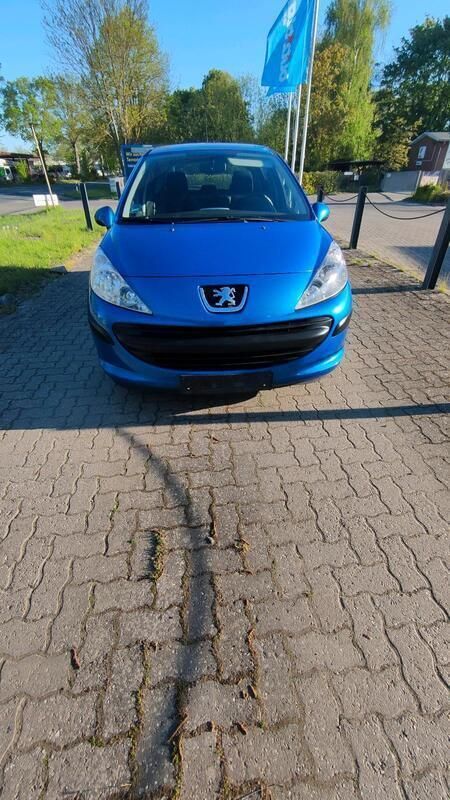 Blau Gebraucht 2007 Peugeot 207 Kleinwagen | 2.550 € (Fairer Preis) - Bild 1/4