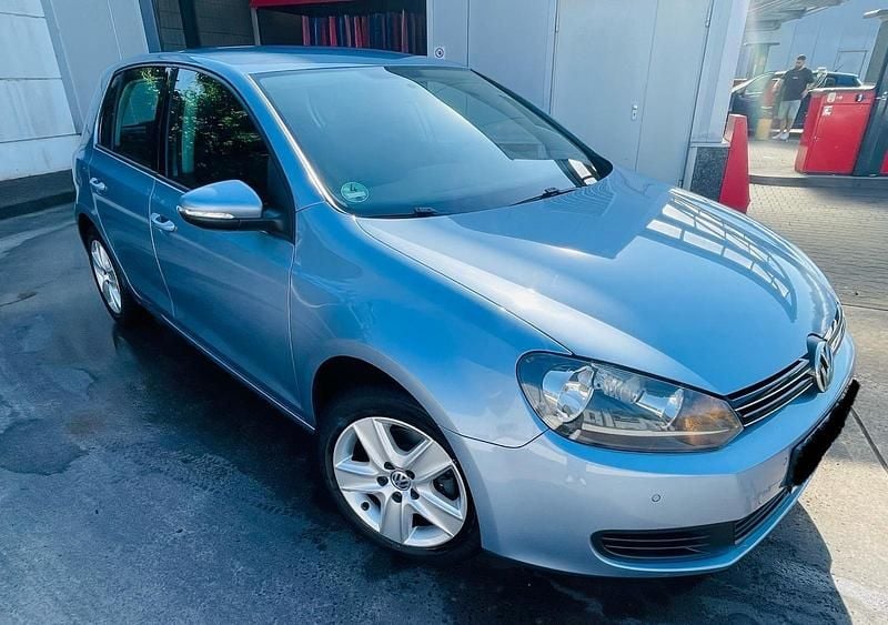 Blau Gebraucht 2009 VW Golf VI Kleinwagen | 4.299 € (Fairer Preis) - Bild 1/4