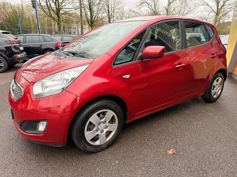 Gebraucht Kia Venga Vision 90 PS (66 kW) 2011 Rot Kleinwagen