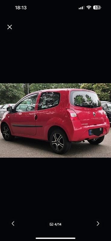 Second-hand Renault Twingo 59 CP (43 kW) 2010 Roșu Hatchback