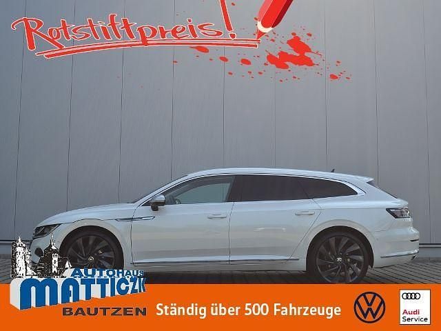 Weiß Gebraucht 2021 VW Arteon Elegance Kombi | 36.459 € (Teuer) - Bild 1/4