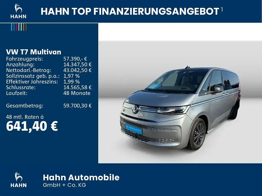 Second-hand VW Multivan Style 150 CP (110 kW) 2025 Argintiu Monovolum