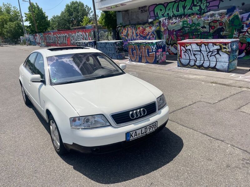 Weiß Gebraucht 1998 Audi A6 Limousine | 3.000 € (Etwas zu teuer) - Bild 1/4