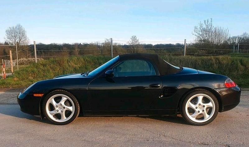 Gebraucht Porsche Boxster 220 PS (161 kW) 2000 Grau Cabrio
