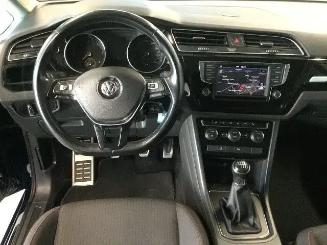 Gebraucht VW Touran Sound 150 PS (110 kW) 2017 Atlantic blue (blau) Van / Kleinbus
