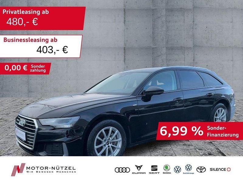 Brillantschwarz Gebraucht 2022 Audi A6 S-Line Kombi | 32.930 € (Superpreis) - Bild 1/4