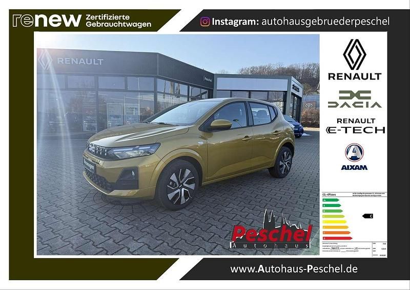 Ambergelb Neu 2026 Dacia Sandero Comfort Kleinwagen | 18.130 € - Bild 1/4