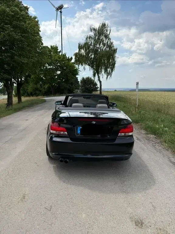 Gebraucht BMW 125 Cabriolet Performance 218 PS (160 kW) 2009 Schwarz Cabrio