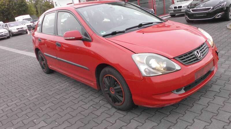Rot Gebraucht 2005 Honda Civic LS Limousine | 999 € (Superpreis) - Bild 1/4