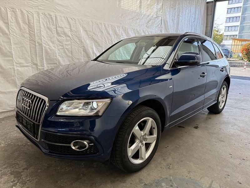 Blau Gebraucht 2016 Audi Q5 S-Line SUV | 19.750 € (Guter Preis) - Bild 1/4