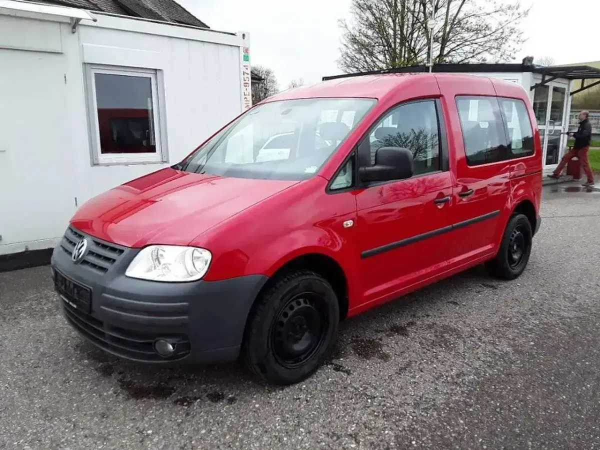 Gebraucht VW Caddy 105 PS (77 kW) 2008 Rot Van / Kleinbus