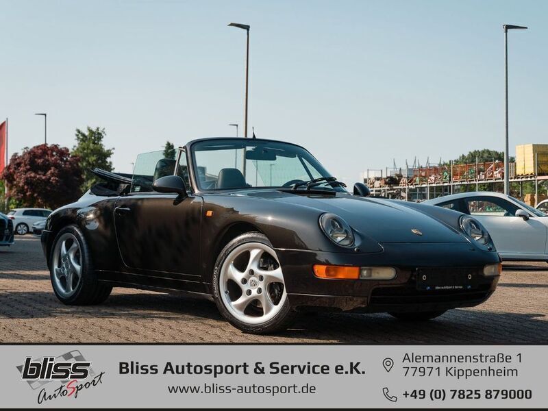 Schwarz Gebraucht 1997 Porsche 911 Carrera Cabriolet Cabrio | 69.900 € (Fairer Preis) - Bild 1/4