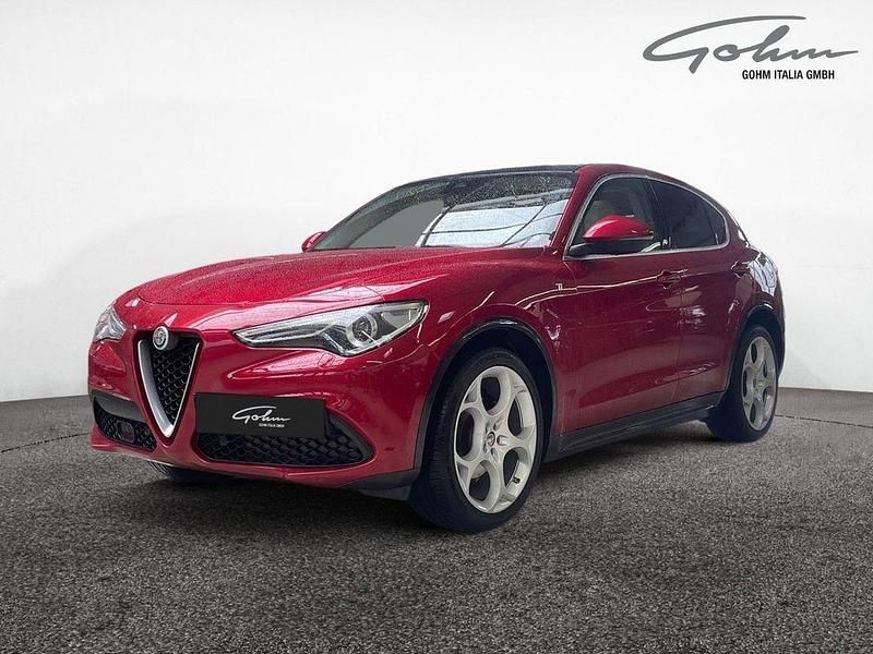 Rot Gebraucht 2022 Alfa Romeo Stelvio Ti SUV | 31.800 € (Guter Preis) - Bild 1/4