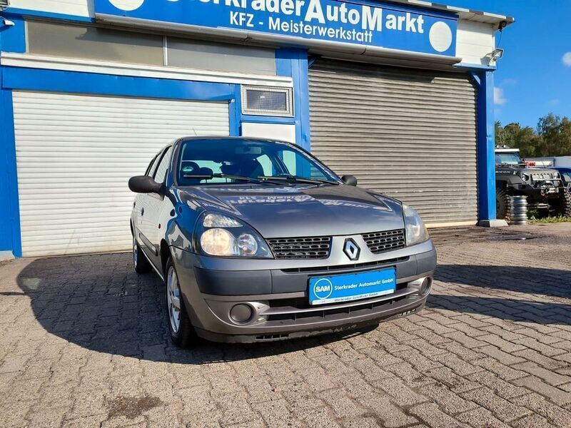 Grau Gebraucht 2002 Renault Clio II Authentique Kleinwagen | 490 € (Fairer Preis) - Bild 1/4