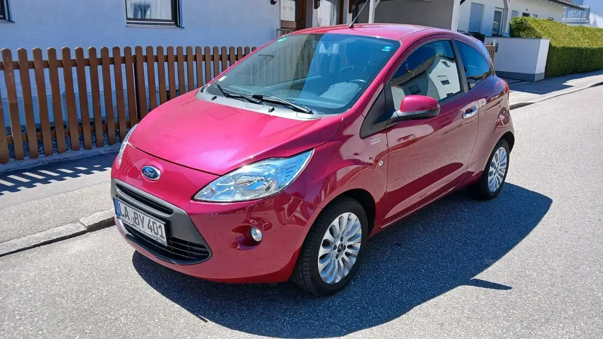 Gebraucht Ford Ka 69 PS (50 kW) 2010 Rot Kleinwagen