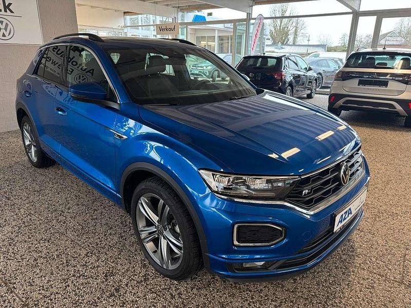 Gebraucht VW T-Roc R-line 150 PS (110 kW) 2021 Blau SUV