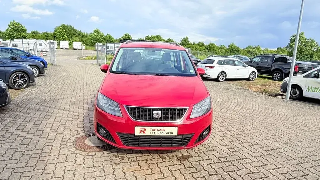 Gebraucht Seat Alhambra Style 150 PS (110 kW) 2012 Rot Van / Kleinbus