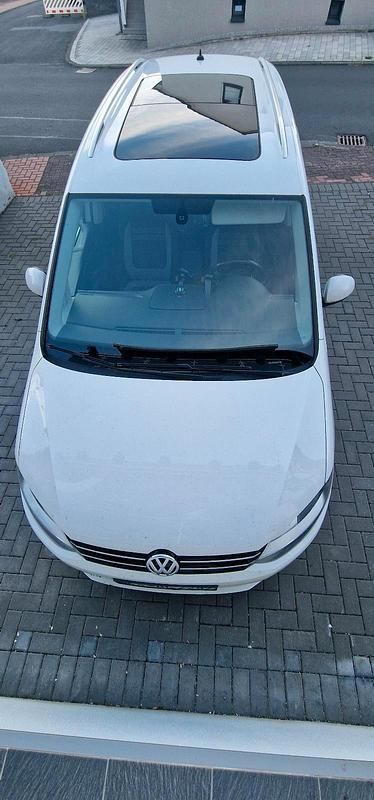 Gebraucht VW Sharan 177 PS (130 kW) 2014 Weiß Van / Kleinbus