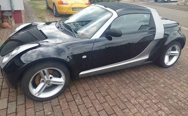 Usata Smart Roadster 82 CV (60 kW) 2004 Nero Cabrio
