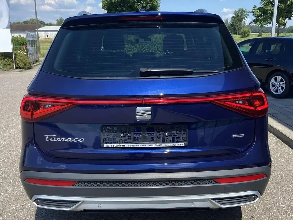 Gebraucht Seat Tarraco XCELLENCE 245 PS (180 kW) 2022 Atlantik blau metallic SUV