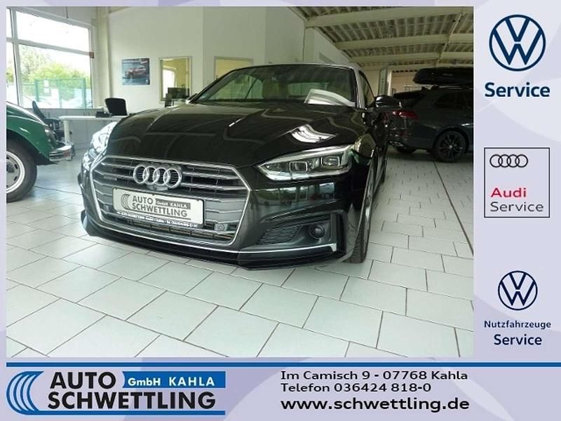 Mythosschwarzperleffekt Gebraucht 2019 Audi A5 Cabriolet S-Line Cabrio | 31.590 € (Fairer Preis) - Bild 1/4