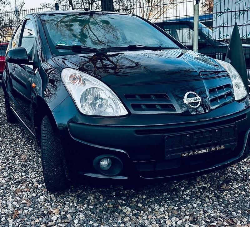 Gebraucht Nissan Pixo Acenta 68 PS (50 kW) 2009 Schwarz Kleinwagen