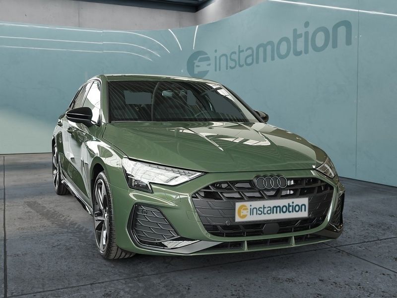 Grün Gebraucht 2024 Audi A3 Sportback S-Line Kleinwagen | 47.280 € - Bild 1/4