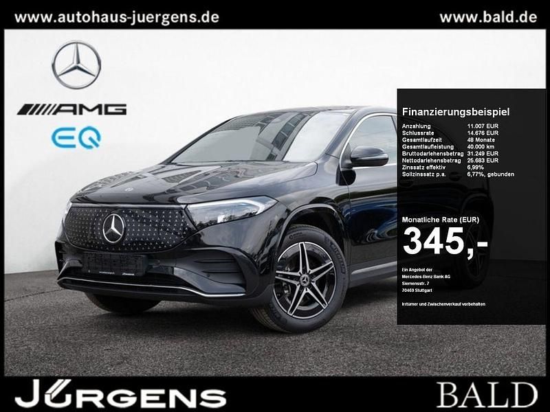 Schwarz kosmosschwarz metallic Gebraucht 2024 Mercedes EQA300 AMG SUV | 36.690 € (Guter Preis) - Bild 1/4