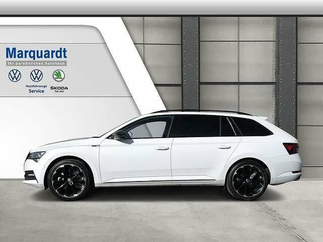 Gebraucht Skoda Superb SportLine 280 PS (205 kW) 2022 Weiß Kombi