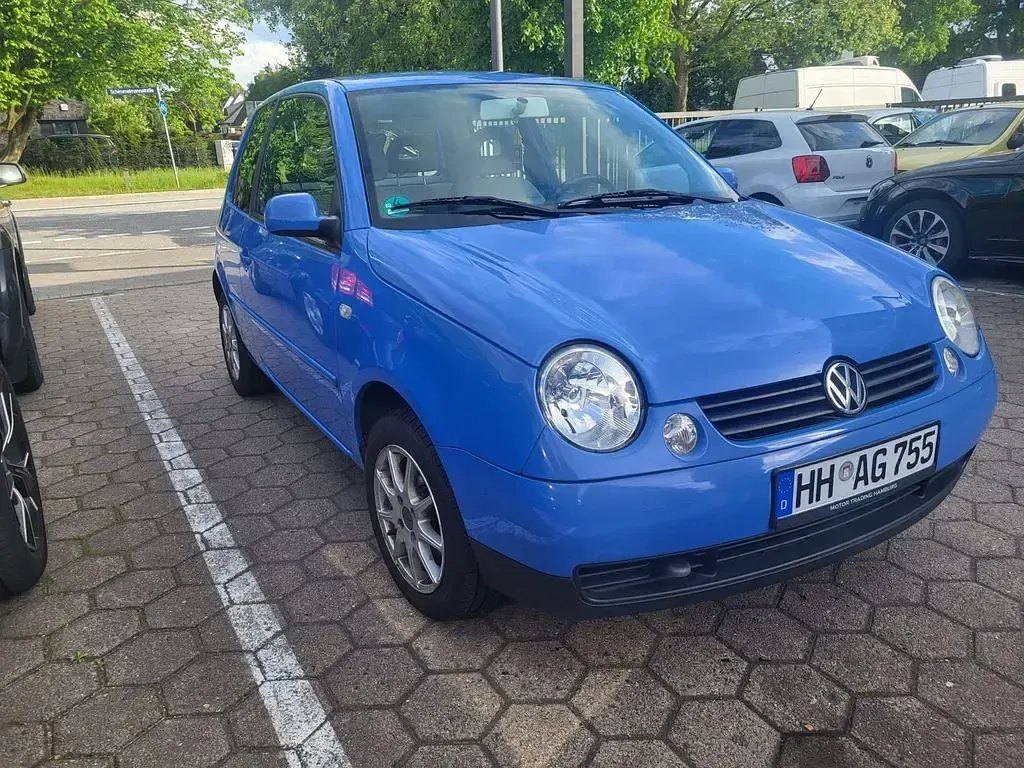 Gebraucht VW Lupo Basis 50 PS (36 kW) 2003 Blau Kleinwagen