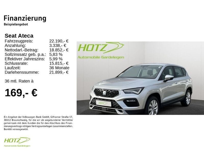 Gebraucht Seat Ateca Style 150 PS (110 kW) 2023 Silber SUV