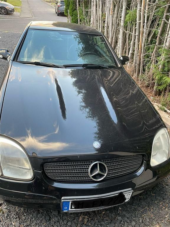 Schwarz Gebraucht 2003 Mercedes SLK200 Edition Cabrio | 3.100 € (Superpreis) - Bild 1/4
