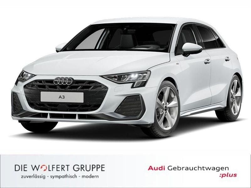 Gebraucht Audi A3 S-Line 150 PS (110 kW) 2025 Gletscherweiß metallic Limousine