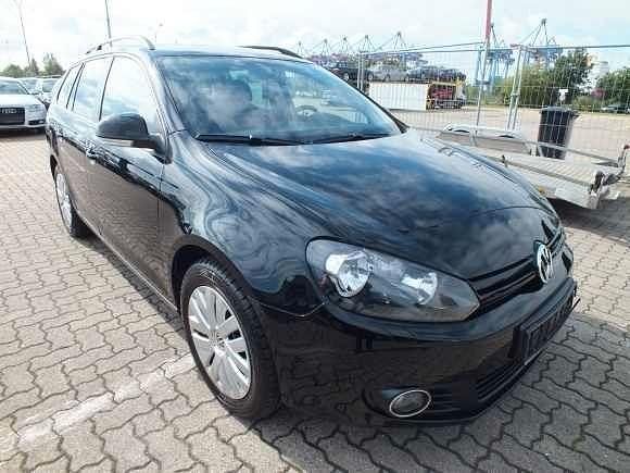 Gebraucht VW Golf VI 105 PS (77 kW) 2012 Schwarz Kleinwagen