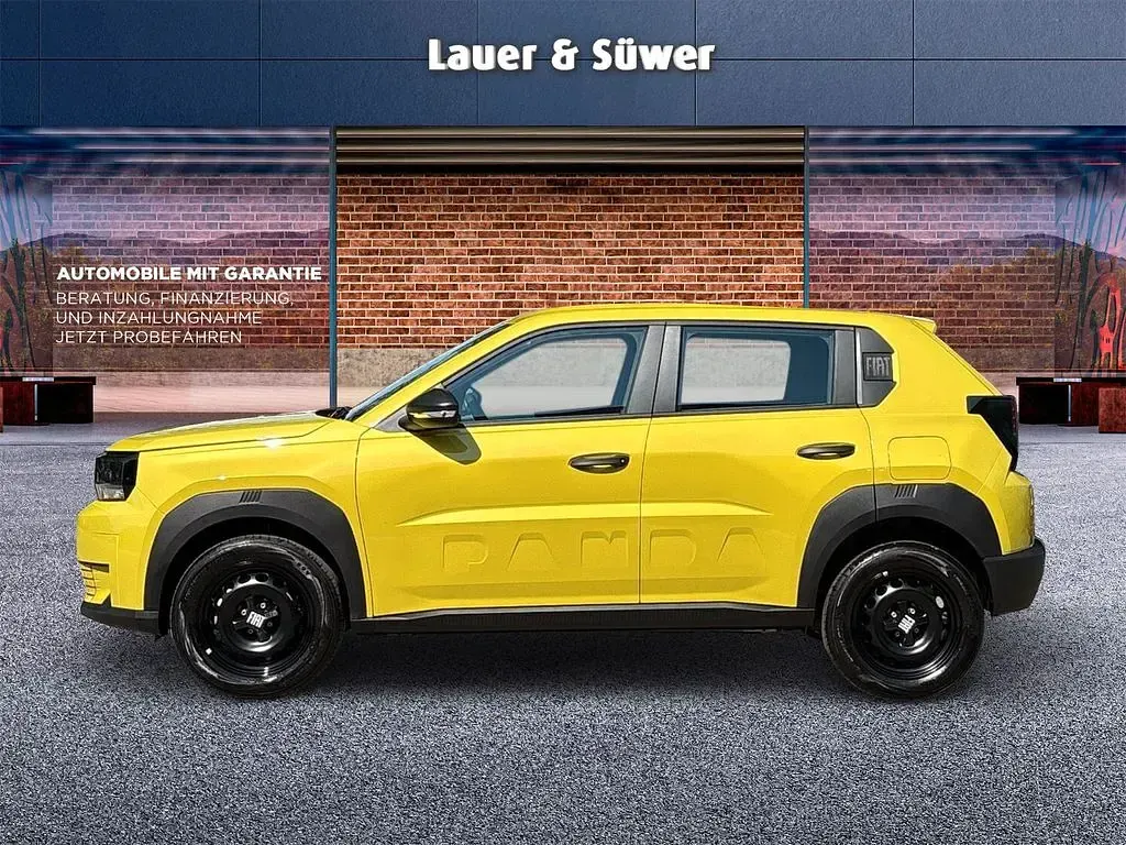 Neu Fiat Grande Panda Pop 101 PS (74 kW) 2026 Gelb Kleinwagen