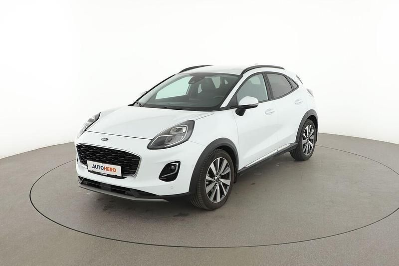 Weiß Gebraucht 2021 Ford Puma Titanium X SUV | 17.770 € (Guter Preis) - Bild 1/3