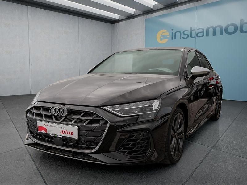 Schwarz Gebraucht 2024 Audi S3 Sportback Kleinwagen | 43.949 € (Guter Preis) - Bild 1/4