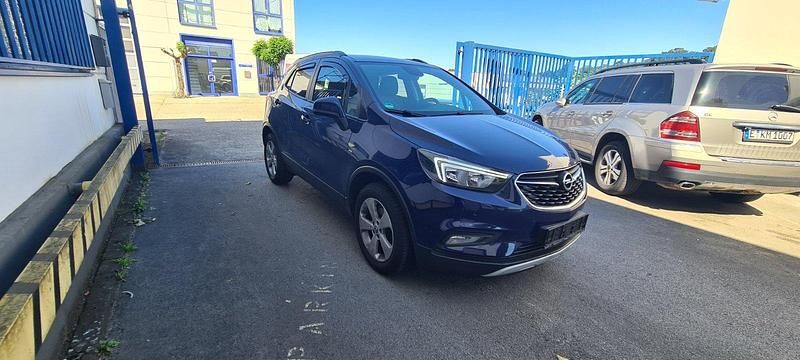 Tief blau Gebraucht 2017 Opel Mokka X Edition SUV | 6.900 € (Superpreis) - Bild 1/4