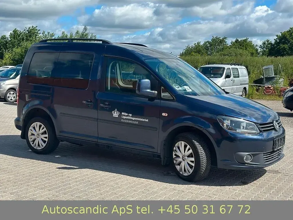 Gebraucht VW Caddy 140 PS (102 kW) 2013 Blau Van / Kleinbus