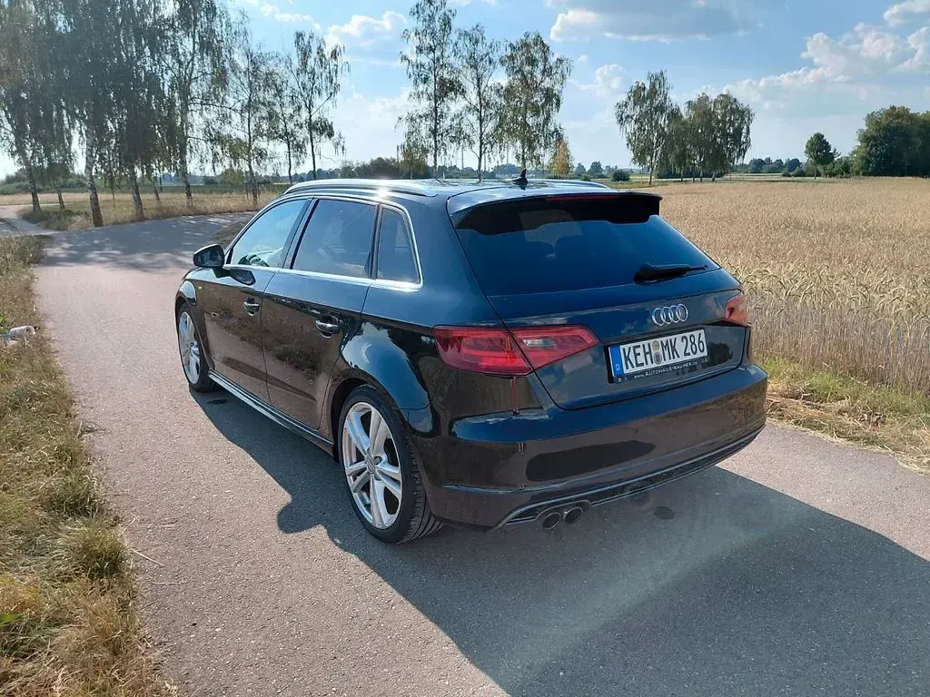 Gebraucht Audi A3 S-Line 140 PS (102 kW) 2014 Schwarz Limousine