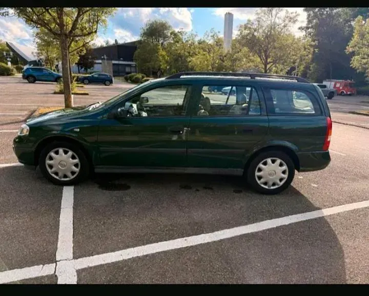 Gebraucht Opel Astra 101 PS (74 kW) 2002 Grün Kombi