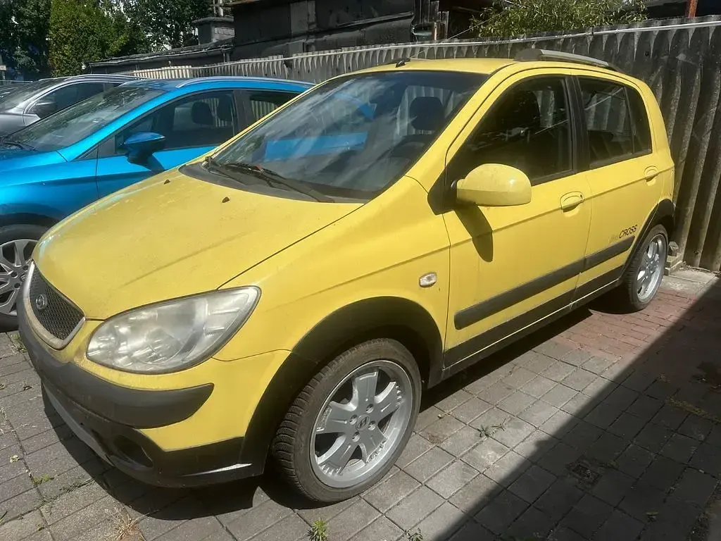 Gebraucht Hyundai Getz 97 PS (71 kW) 2008 Gelb Kleinwagen