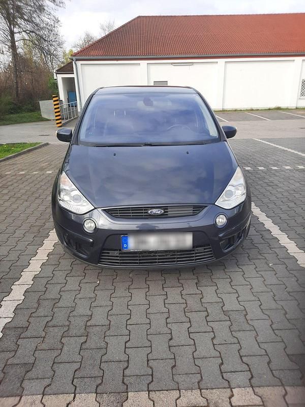Blau Gebraucht 2008 Ford S-MAX S Van / Kleinbus | 3.200 € - Bild 1/4