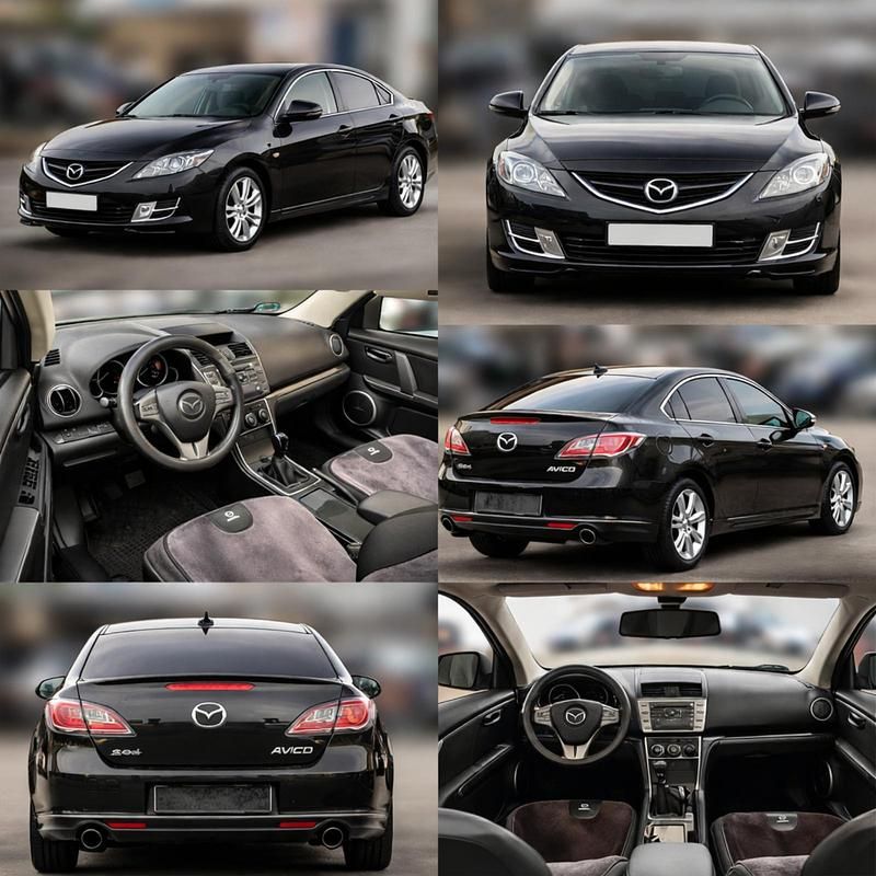 Gebraucht Mazda 6 2008 Schwarz Limousine