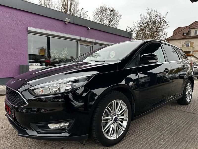 Schwarz Gebraucht 2018 Ford Focus Cool & Connect Kombi | 10.990 € (Guter Preis) - Bild 1/4